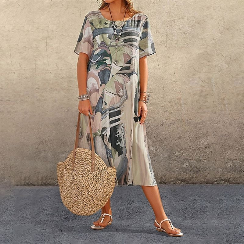 🎉Promozione dell'ultimo giorno - 50% di sconto💃Elegante abito in seta di gelso - Image 4