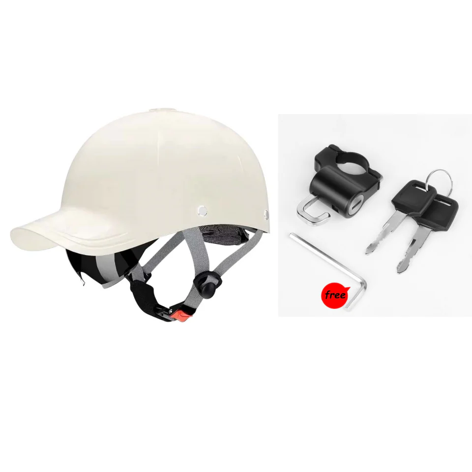 Casco da moto unisex stile berretto da baseball - Image 14