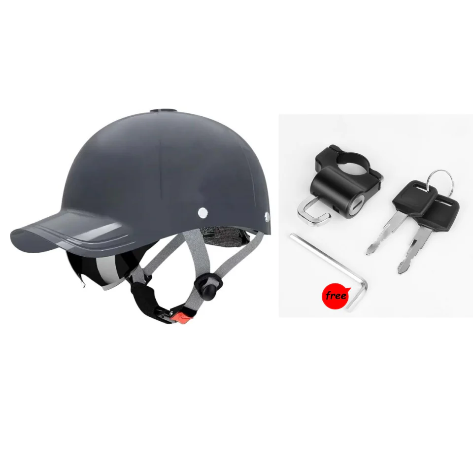 Casco da moto unisex stile berretto da baseball - Image 15