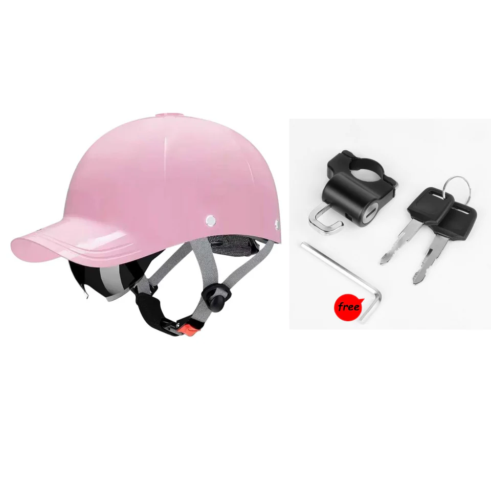 Casco da moto unisex stile berretto da baseball - Image 16
