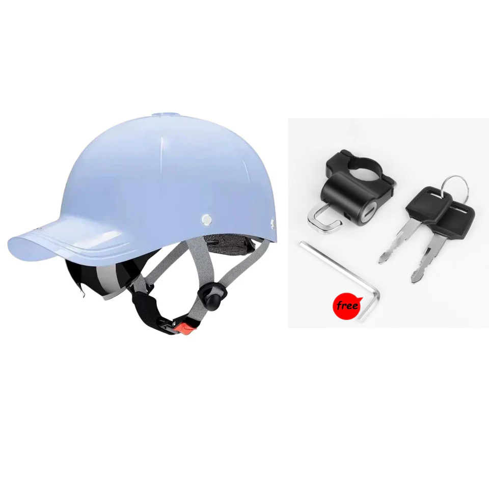 Casco da moto unisex stile berretto da baseball - Image 17