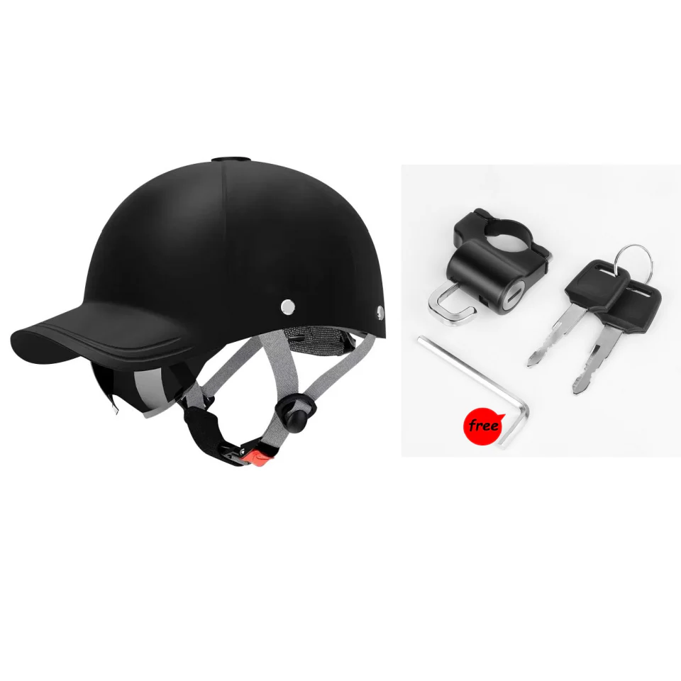 Casco da moto unisex stile berretto da baseball - Image 18