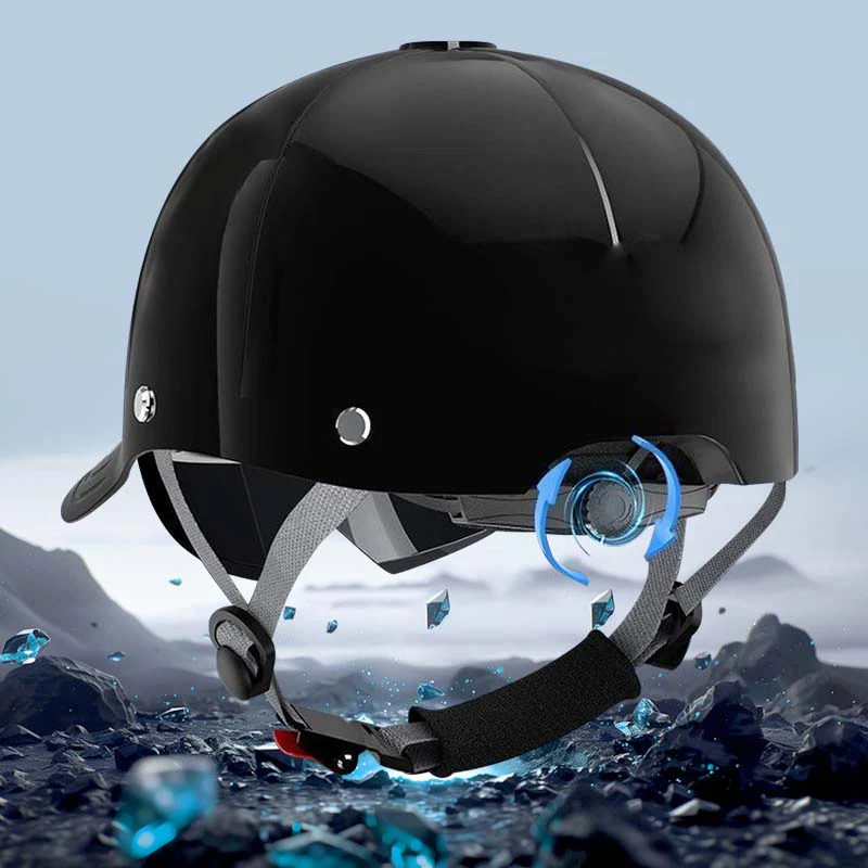 Casco da moto unisex stile berretto da baseball - Image 5