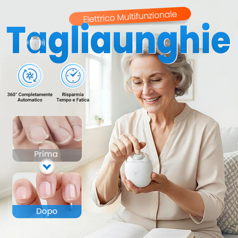 Lima per unghie automatica universale per adulti e bambini