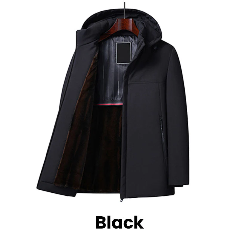 🧥 ORA 60% DI SCONTO! 🔥 Parka con cappuccio da uomo - Isolato e impermeabile, massimo comfort invernale - Image 10