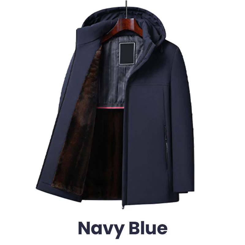 🧥 ORA 60% DI SCONTO! 🔥 Parka con cappuccio da uomo - Isolato e impermeabile, massimo comfort invernale - Image 13