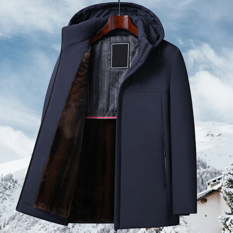 🧥 ORA 60% DI SCONTO! 🔥 Parka con cappuccio da uomo - Isolato e impermeabile, massimo comfort invernale - Image 2