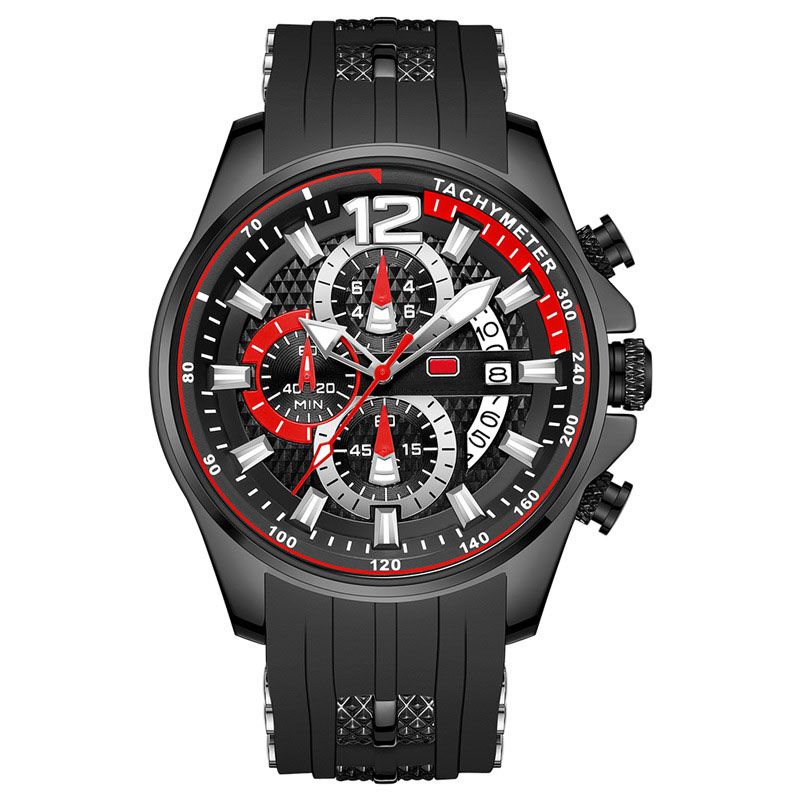 Orologio sportivo alla moda impermeabile da uomo con luminoso - Image 11