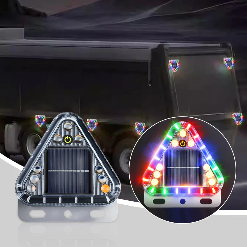 Luce posteriore per camion impermeabile alimentata ad energia solare