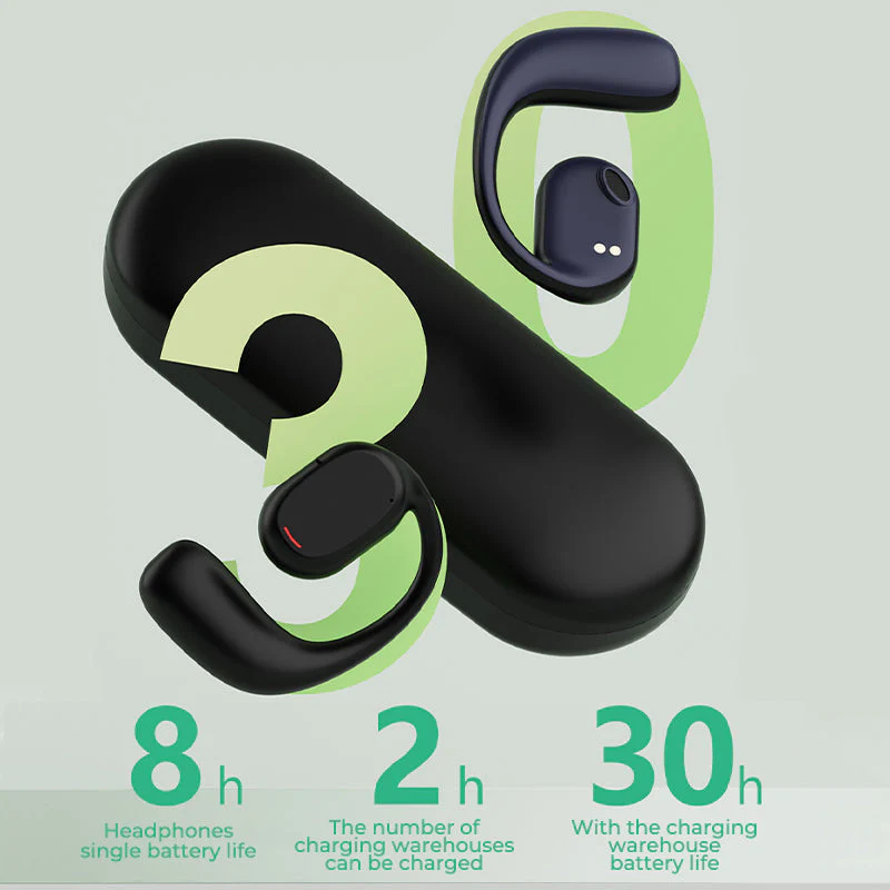 Auricolare Bluetooth senza fili da appendere all'orecchio - Image 9