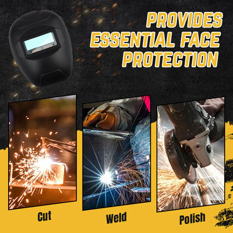 Maschera per saldatura e occhiali di sicurezza 2 in 1, leggeri e resistenti - Image 2