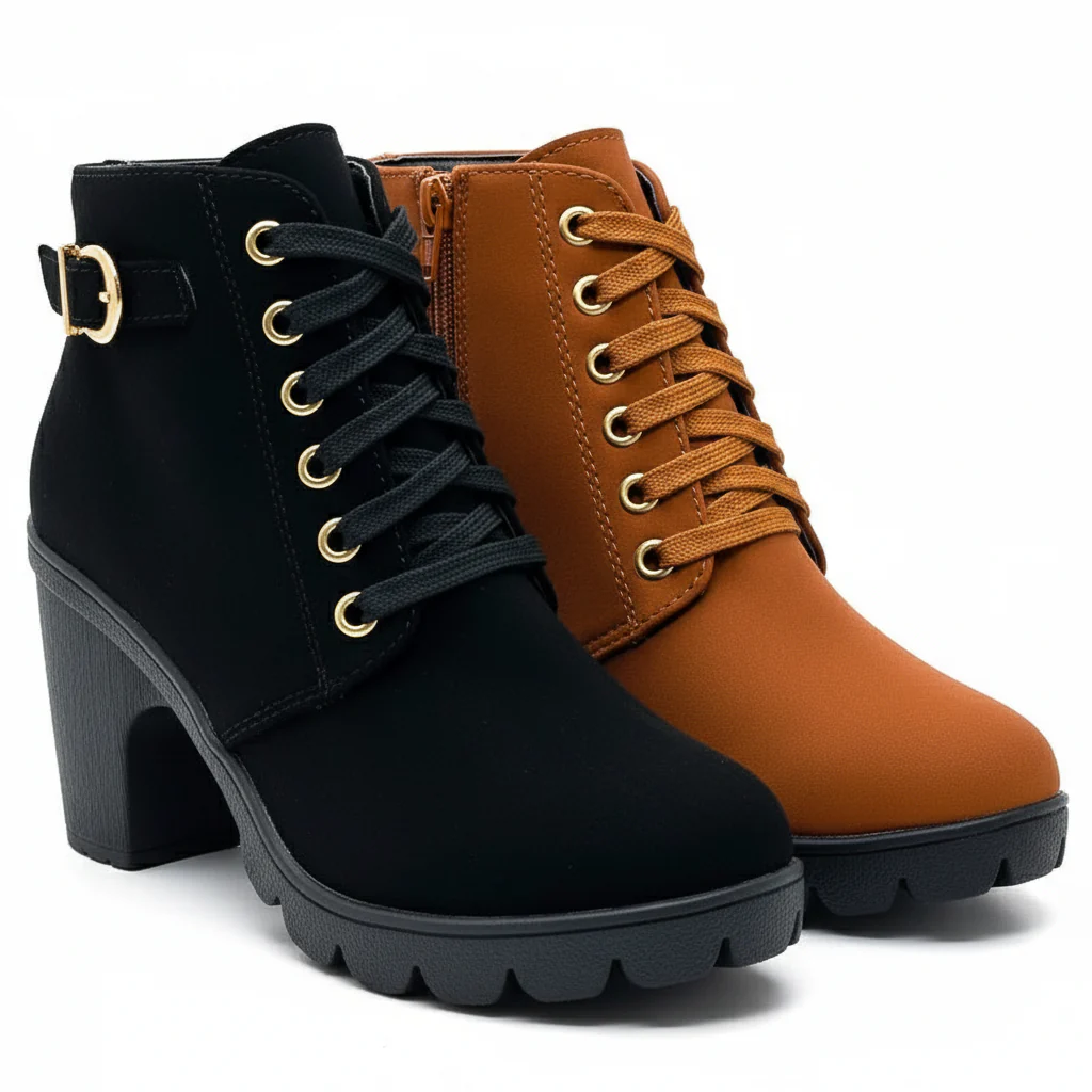 Stivali da donna con tacco grosso🍂Nuovi arrivi autunnali - 57% di sconto - Image 11