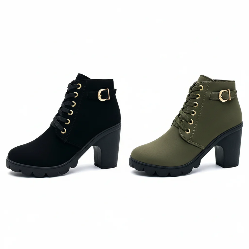 Stivali da donna con tacco grosso🍂Nuovi arrivi autunnali - 57% di sconto - Image 14