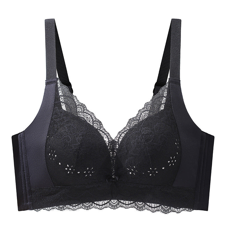 Reggiseno Minimizer in pizzo traspirante senza ferretto da donna - Image 11