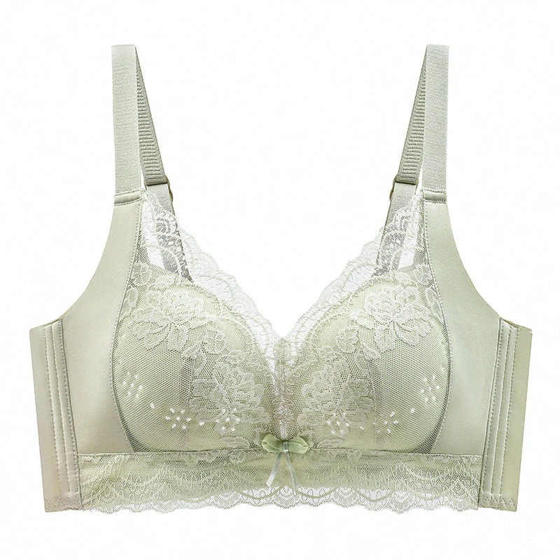 Reggiseno Minimizer in pizzo traspirante senza ferretto da donna - Image 14