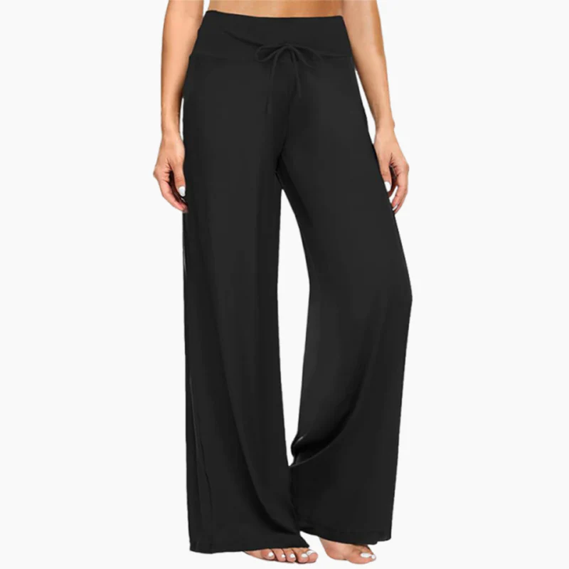 Pantaloni lunghi casual morbidi da donna - Image 6