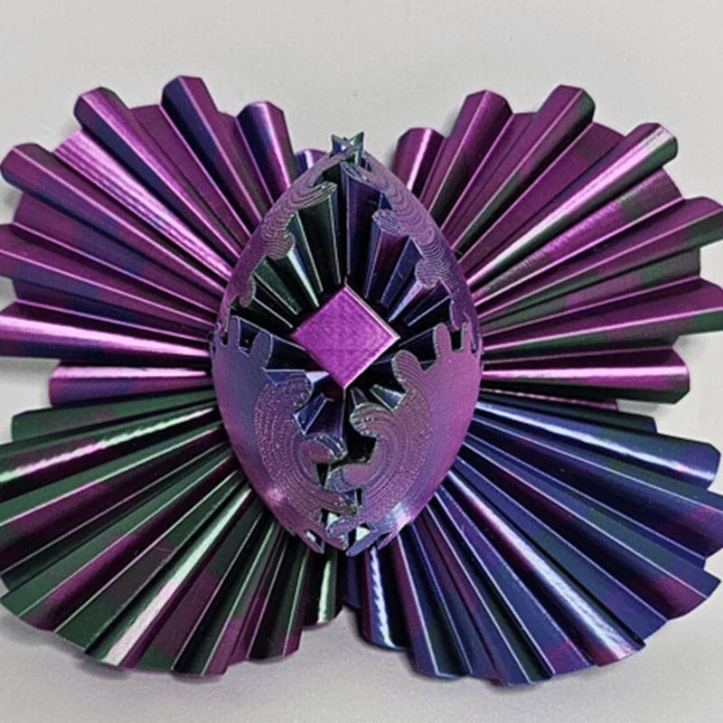 3D-Geprinte versnellingsbal - De Steampunk Wervelende Wonder Fidget - Image 6