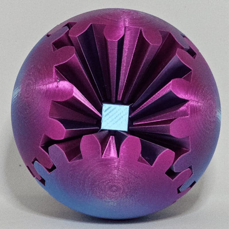 3D-Geprinte versnellingsbal - De Steampunk Wervelende Wonder Fidget - Image 7