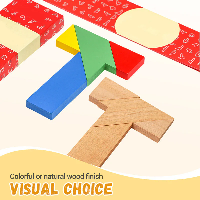🔥Ultimo giorno Acquista 1 e ricevi 1 gratis🌷Giocattolo educativo in legno a forma di T - Image 3