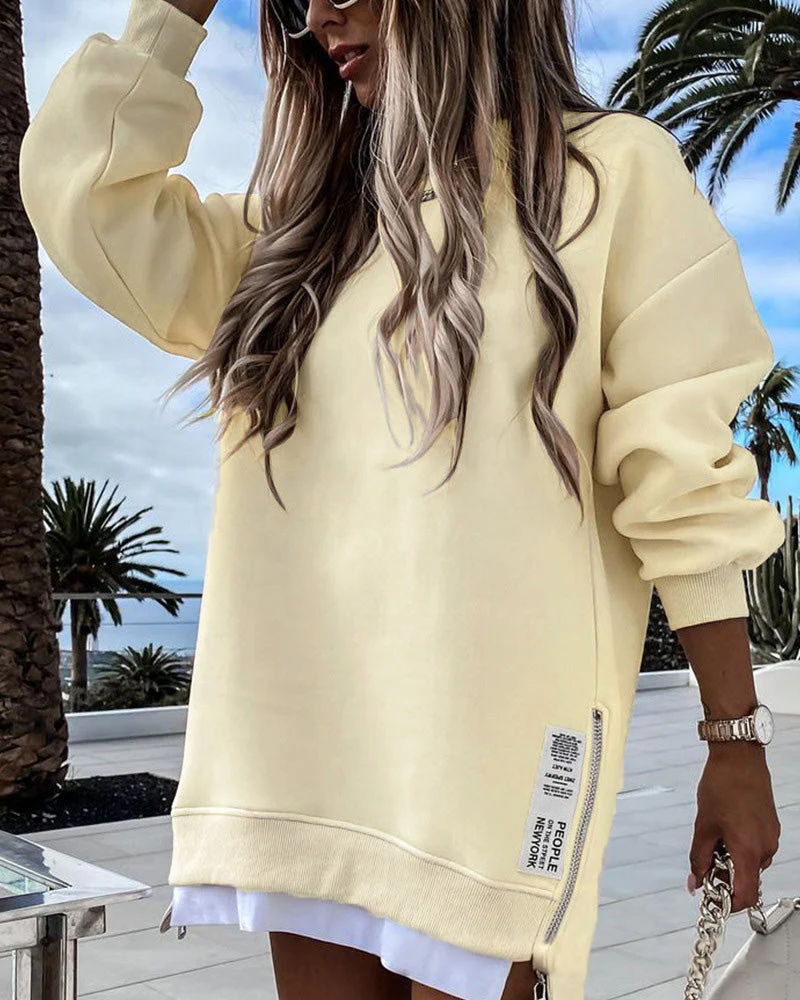 🔥 Promozione calda 49% di sconto 🔥 Maglietta a manica lunga con cerniera casual - Image 15